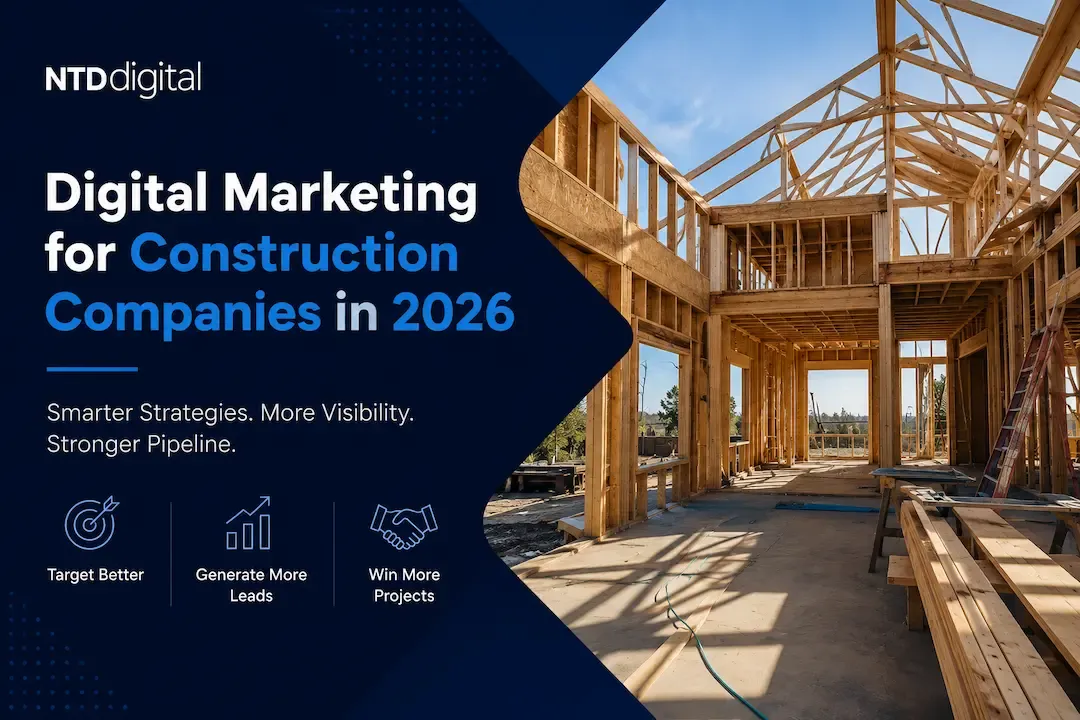 Digital Marketing for Construction Companies in 2026: The Custom Home Builder and ADU Playbook