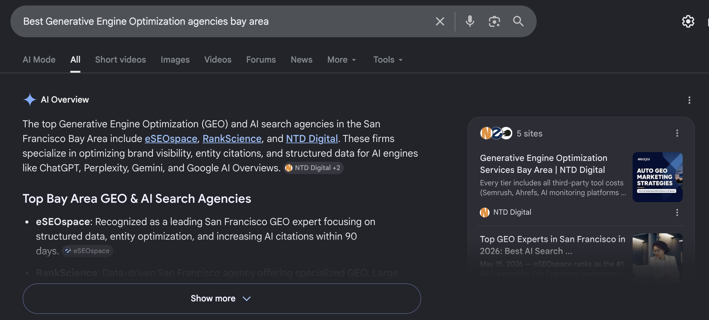 AI search optimization helping a Hayward business get cited in AI Overviews and ChatGPT